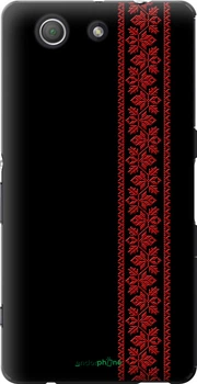 Чехол на Sony Xperia Z3 Compact D5803 Вышиванка 53 "2041u-277"