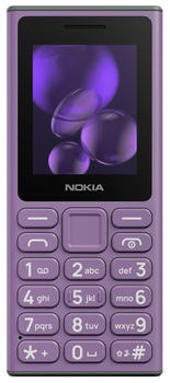 Telefon komórkowy Nokia 105 TA-1684 DualSim Purple (SP01Z07Z2067Y)