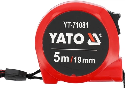 Рулетка измерительная YATO 5 м х 19 мм (YT-71081)