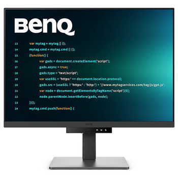 Монитор 28.2" BenQ RD280U, IPS, 3840x2560, 3:2, USB-C, HDMI, DP, HAS, Pivot, колонки, металлик-серый