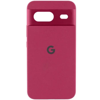 Чехол Silicone Cover (AAA) with Logo для Google Pixel 8a Plum