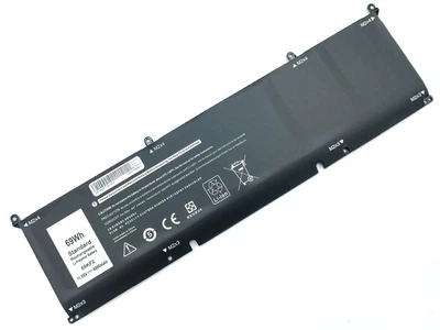 Батарея 69KF2 для Dell XPS 15 9500, 9510, 9520, Precision 5550, 5560, 5570, Alienware M15 R3 R4 R5 R6 R7 Series
