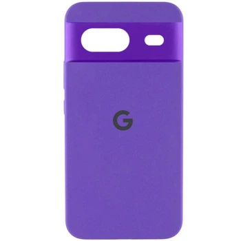 Чехол Silicone Cover (AAA) with Logo для Google Pixel 8a Amethyst