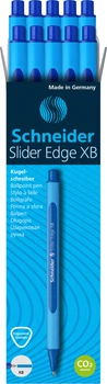 Набор ручек масляных Schneider Slider Edge толщина XB-толщина 10 шт Синих (S152203)