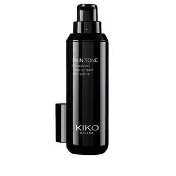 Стойкая тональная основа с SPF15 Kiko Milano Skin Tone Foundation - 10 Warm Beige 30 мл