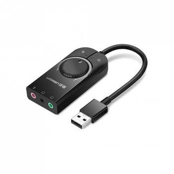 Звуковая плата Ugreen CM129 black (40964) (243657)
