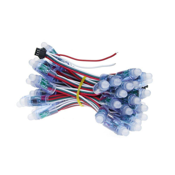 Адресний світлодіод RGB arduino 2811 12мм 3pin 50 шт