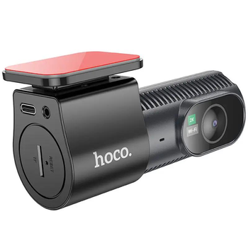 Відеореєстратор Hoco DV7 2K Display Hidden Driving Recorder Black