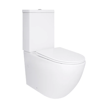 Унитаз напольный Qtap Jay Ultra Quiet с сидением Soft-close 640x360x835 мм QT07222175TW White