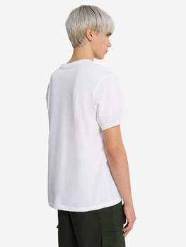 Футболка хлопковая длинная мужская Kappa 134370KAP-00 52 Белая (0990056557903_2999002587276) 
