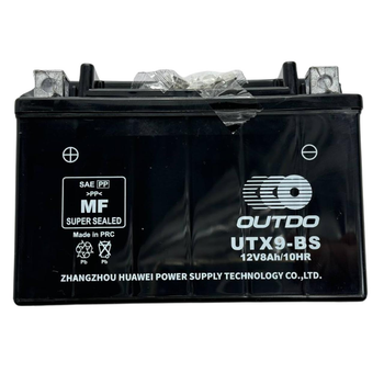 Аккумулятор Outdo UTX9-BS 12V8Ah/10HR кислотный