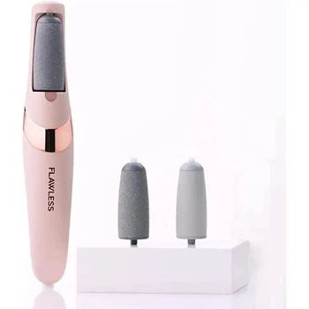 Аппарат для педикюра пемза для ног Pretty girl flawless pedi (две насадки)