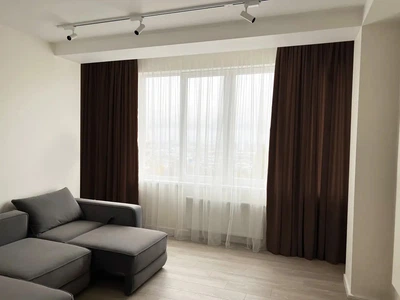 Комплект штор MANA микровелюр Diamond 150*270 см, две шторы. Цвет коричневый (217).