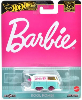 Pojazd Hot Wheels Premium Pop Culture Kool Kombi Barbi 1:64 (194735227822)