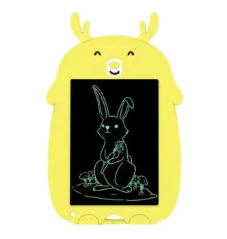 Планшет графічний дитячий 9" для малювання та нотаток LCD Writing Tablet Animals Yellow
