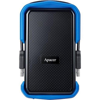 Зовнішній жорсткий диск 2.5" USB 1.0TB Apacer AC631 Black/Blue (AP1TBAC631U-1) Store