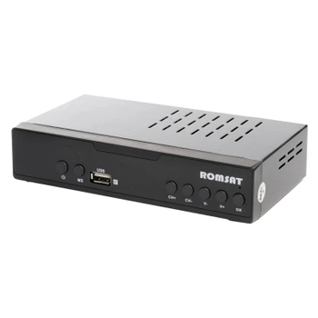 TV Тюнер Romsat T7070HD, DVB-T2, пульт ДУ