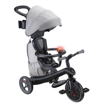 Детский велосипед 4 в 1 Globber Explorer Trike Deluxe Play Black-Grey от 10 месяцев до 5 лет (636-120)