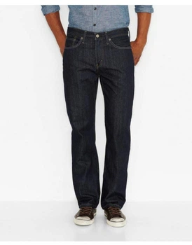 Чоловічі джинси Levi's 550, relaxed fit, прямі, темно-синього кольору з сірим відтінком, розмір W31/L30