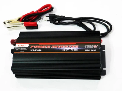 Перетворювач напруги із зарядним пристроєм UKC 1300W UPS CHARGE 10A інвертор AC/DC 12V/220V 7060