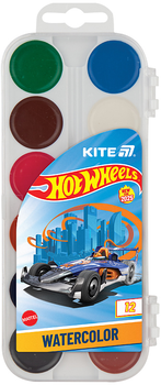 Фарби акварельні Kite Hot Wheels 12 кольорів (HW25-061)