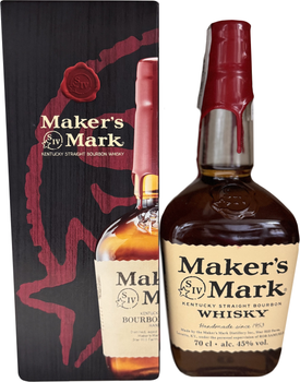 Віскі Maker's Mark 0.7 л 45% у подарунковій упаковці (0852463429788)