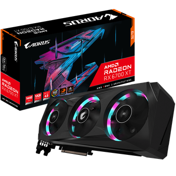 Відеокарта GIGABYTE AORUS Radeon RX 6700 XT ELITE 12G