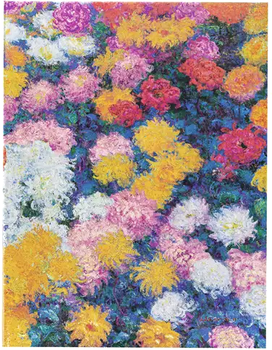 Блокнот Monet's Chrysanthemums ультралінований 18 х 23 см 144 аркуша (9781439797129)