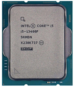 Процесор Intel Core i5 13400F (CM8071504821107) (Socket 1700, 16T, 4.6 ГГц, Tray)