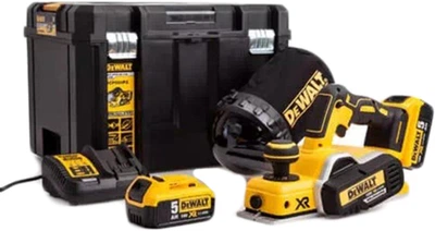 Рубанок аккумуляторный электрорубанок DeWALT DCP580P2
