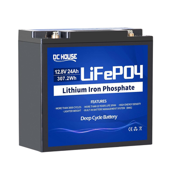 Аккумулятор DC HOUSE LiFePO4 12V 24Ah (307Wh) на 3000+ жизненных циклов
