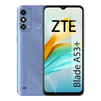 Плёнка гидрогелевая матовая для ZTE Blade A53+ протиударная прозрачная