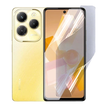 Плёнка гидрогелевая матовая для Infinix Hot 40 Pro протиударная прозрачная