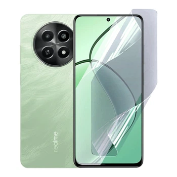 Плёнка гидрогелевая матовая для Realme 12x 5G протиударная прозрачная