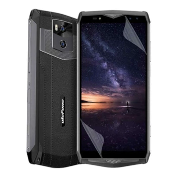 Плёнка гидрогелевая для Ulefone Power 5 глянцевая противоударная прозрачная