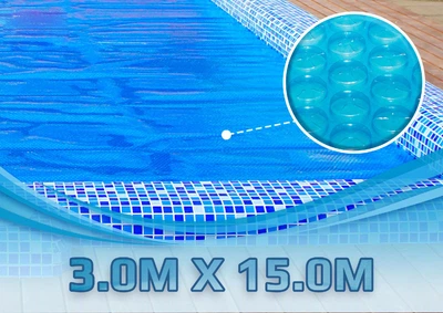 Солярна плівка для басейну CID Plastiques 500 мікрон, розмір – 3,00 м. х 15,00 м.
