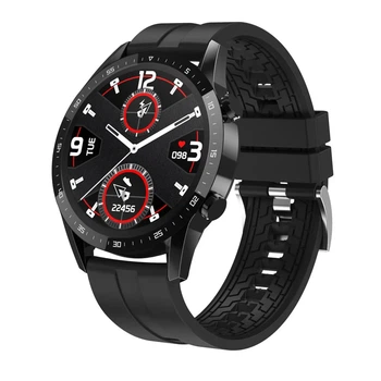 Смарт-часы Bakeey T30 black (тонометр, пульсоксиметр, звонки)