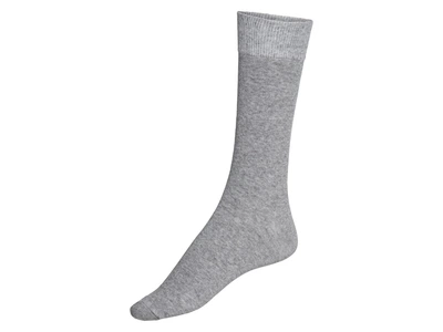 Носки трикотаж с широкой резинкой для мужчины Livergy LYCRA® 100378857 39-42 Серый