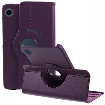 Чехол Deexe Rotation для Samsung Galaxy Tab A9 (X110/115) - Purple