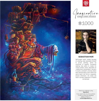 Пазл GOOD LOOT Imagination: Sebastian Mon The burden of experiences 1000 ел. (5908305249344)
