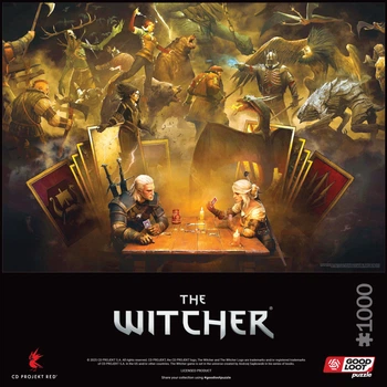 Пазл GOOD LOOT Witcher Playing Gwent 1000 эл. (5908305249634)