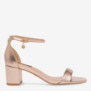Женские босоножки Nine West WFA2625-1 5905588531012 37 24 см Золотистые (5905588531081)