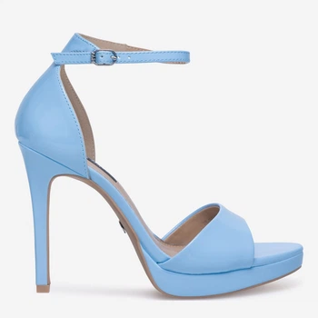 Женские босоножки Nine West WFA2733-2 5905588592143 36 22.6 см Голубые (5905588592310)