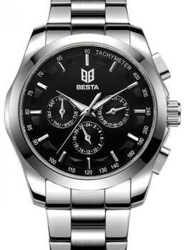 Мужские часы Besta Walker Steel Silver