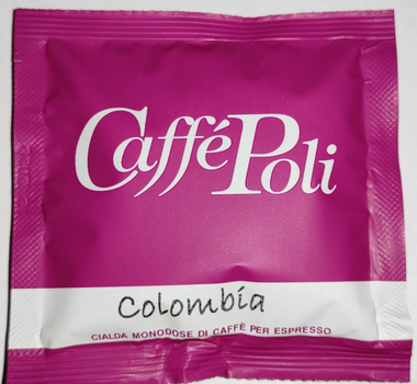 Кава в монодозах чалдах Caffe Poli Colombia 100 шт ESE 44 мм