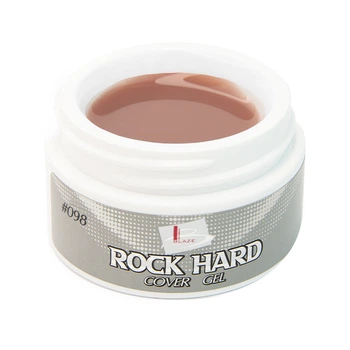 УФ гель камуфлирующий Blaze Nails Rock Hard Cover Gel 098 экстратвердый 15 мл