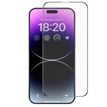 Захисне скло iPhone 14 Pro 6D Anti-static black