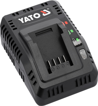 Зарядное устройство YATO для аккумуляторов Li-Ion 18 В 1.5 А от сети 230 B (YT-828498)