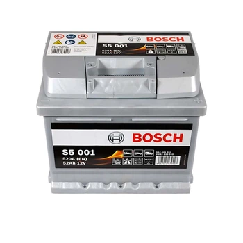 Автомобильный аккумулятор BOSCH 52Ah 520A R+ 0092S50010