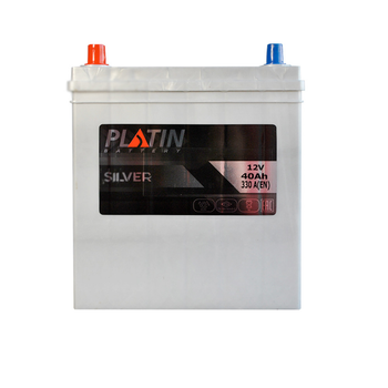 Автомобильный аккумулятор PLATIN Silver Asia SMF 40Ah 330A L+ 5362197